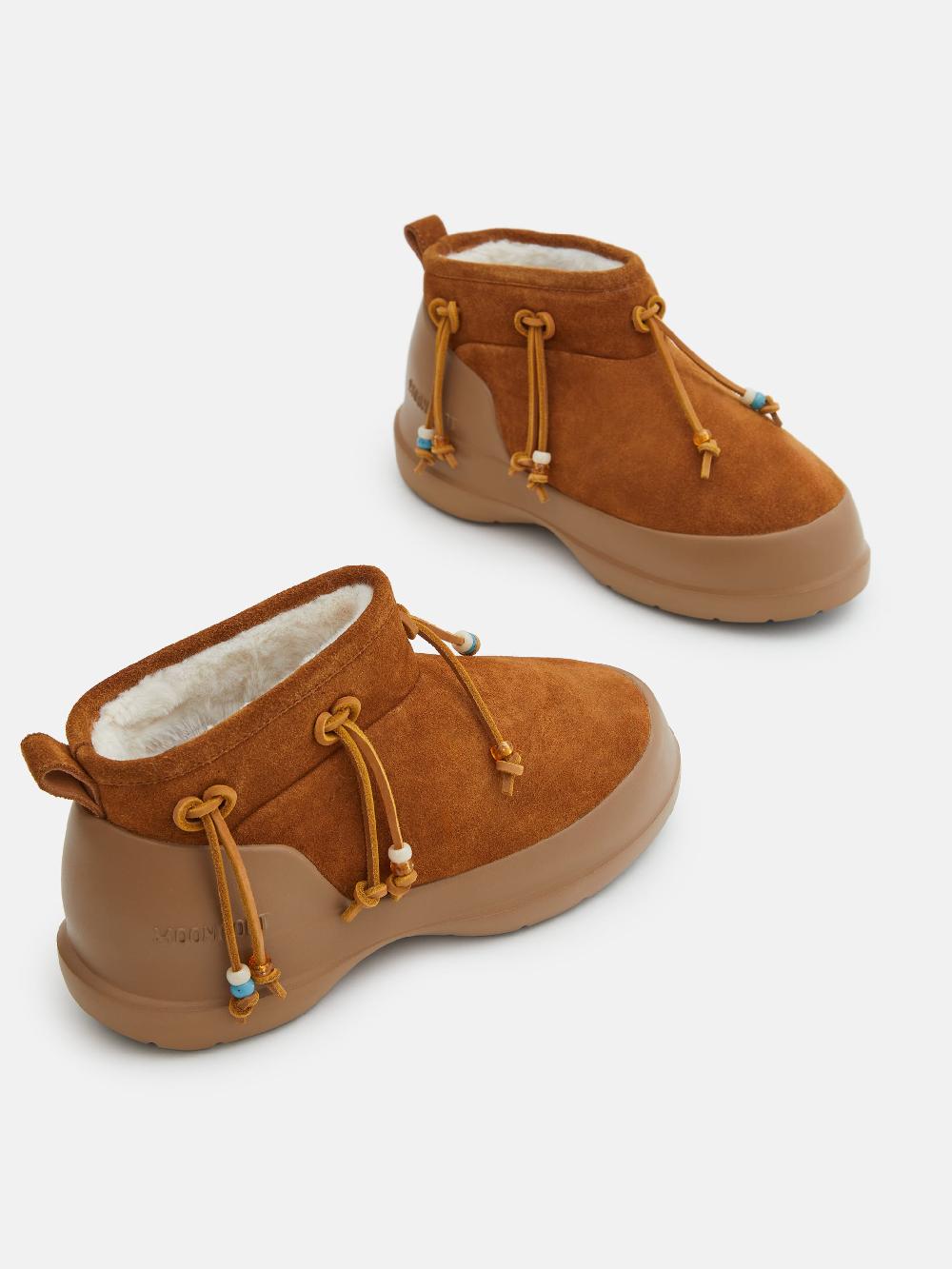 Moon Boot MB LUNA LOW SUEDE BEADS Esporta salva