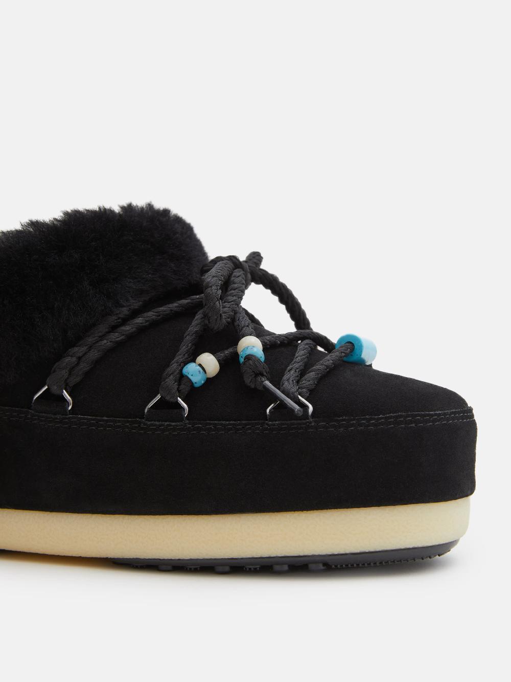 Moon Boot MB EVX MULE SUEDE BEADS Black Friday Prezzi