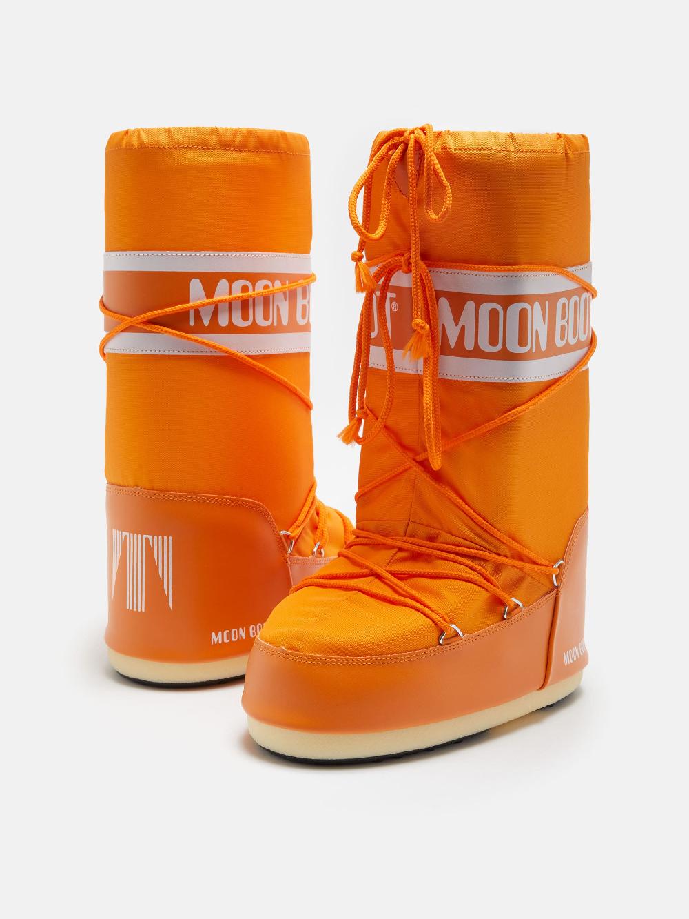 Moon Boot ICON NYLON ARANCIONE Qualità