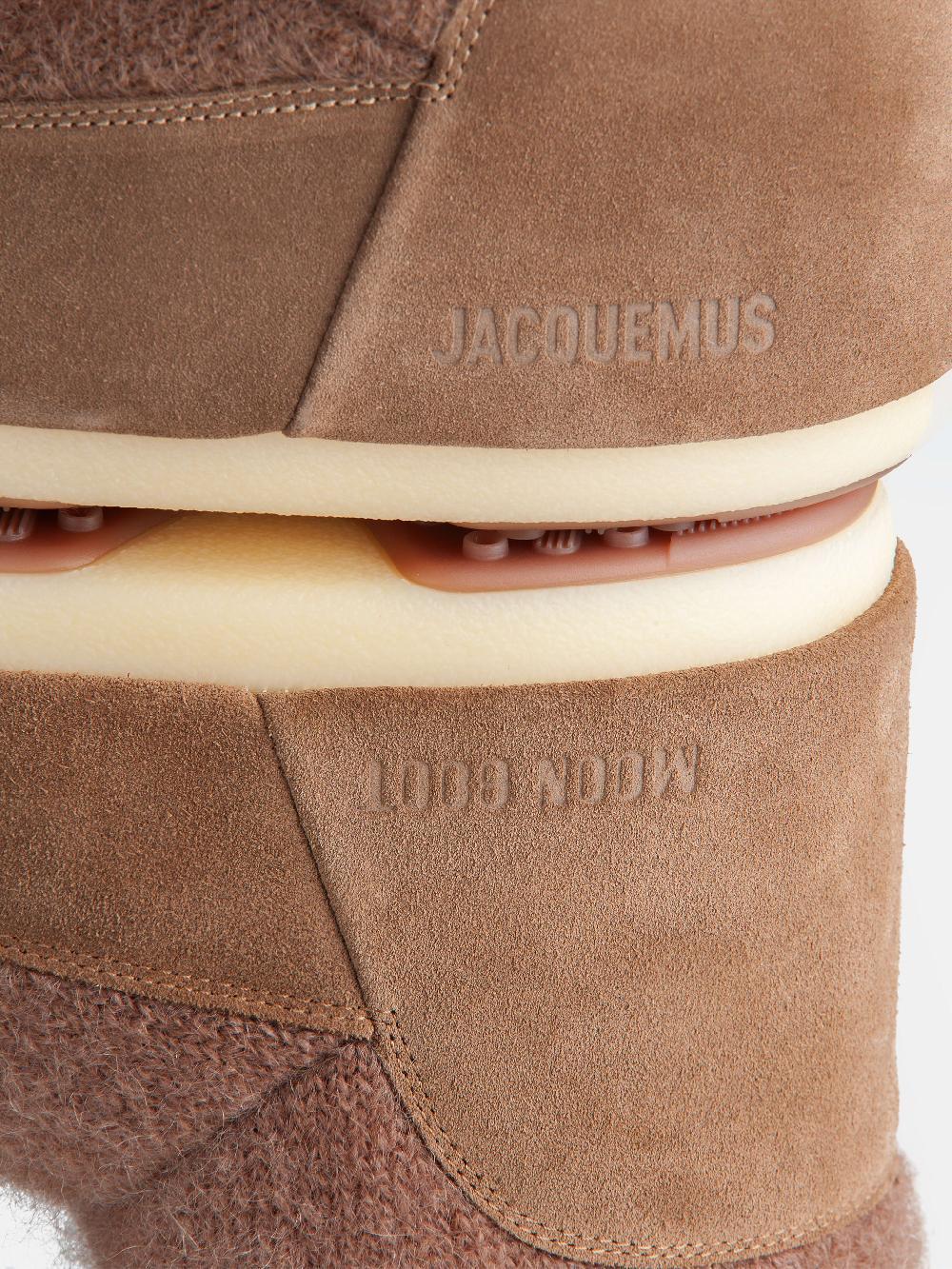 Moon Boot Icon Low No Lace Marrone Moon Boot + Jacquemus Vendita
