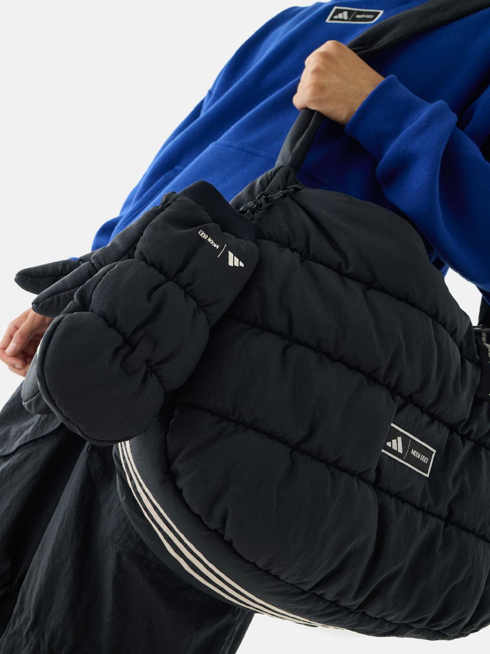 Moon Boot Borsa shopper nera con design imbottito adidas x Moon Boot Promozione