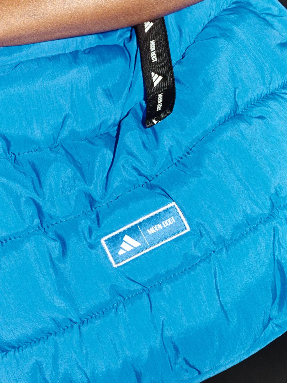 Moon Boot Borsa shopper blu con design imbottito adidas x Moon Boot Qualità Garantita