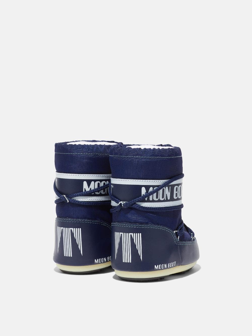 Moon Boot ICON MINI BLU IN NYLON In Vendita