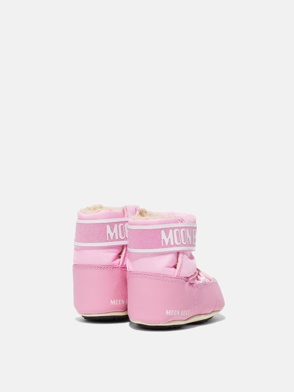Moon Boot CRIB NYLON ROSA In Saldo