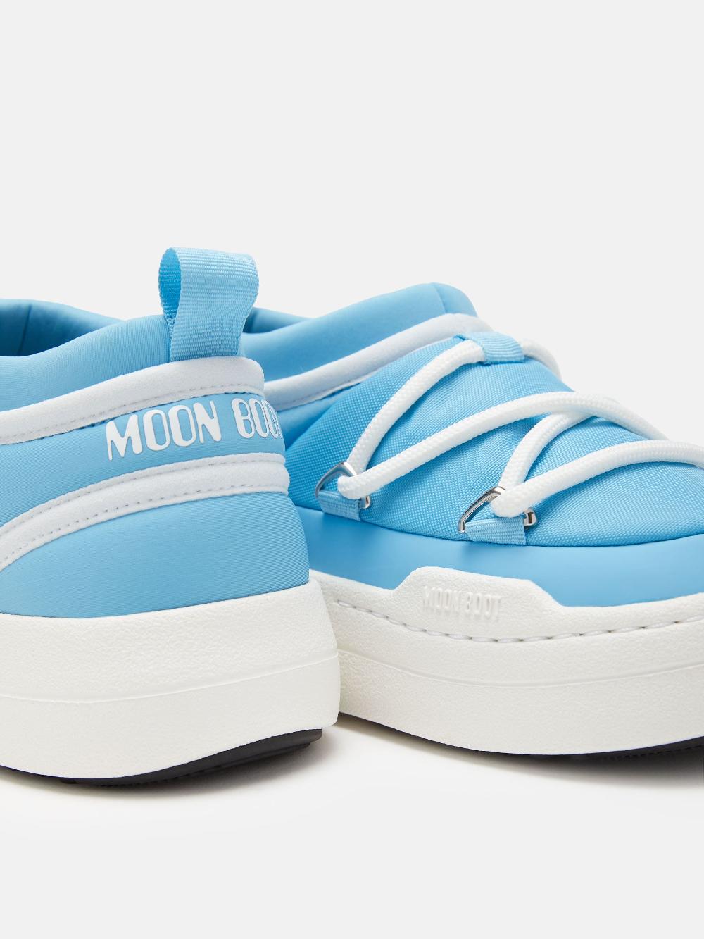 Moon Boot JUNIOR PARK SNEAKER ICON BLU Negozio online di fabbrica