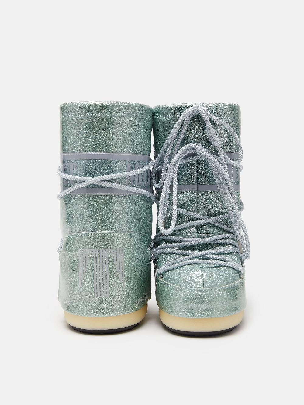Moon Boot ICON JUNIOR GLITTER BLU Presa