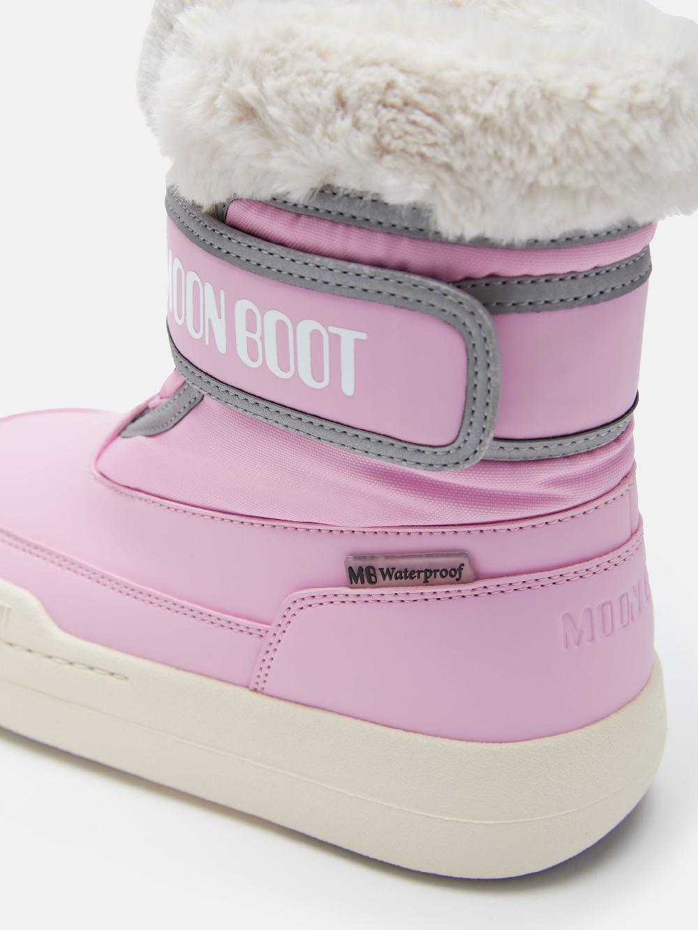Moon Boot JUNIOR PARK ROSA CON CHIUSURA A STRAPPO Fornitura limitata