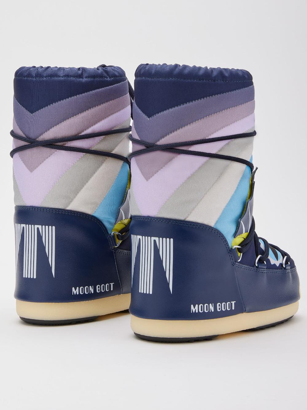 Moon Boot ICON JUNIOR DRAGON BLU Shopping online
