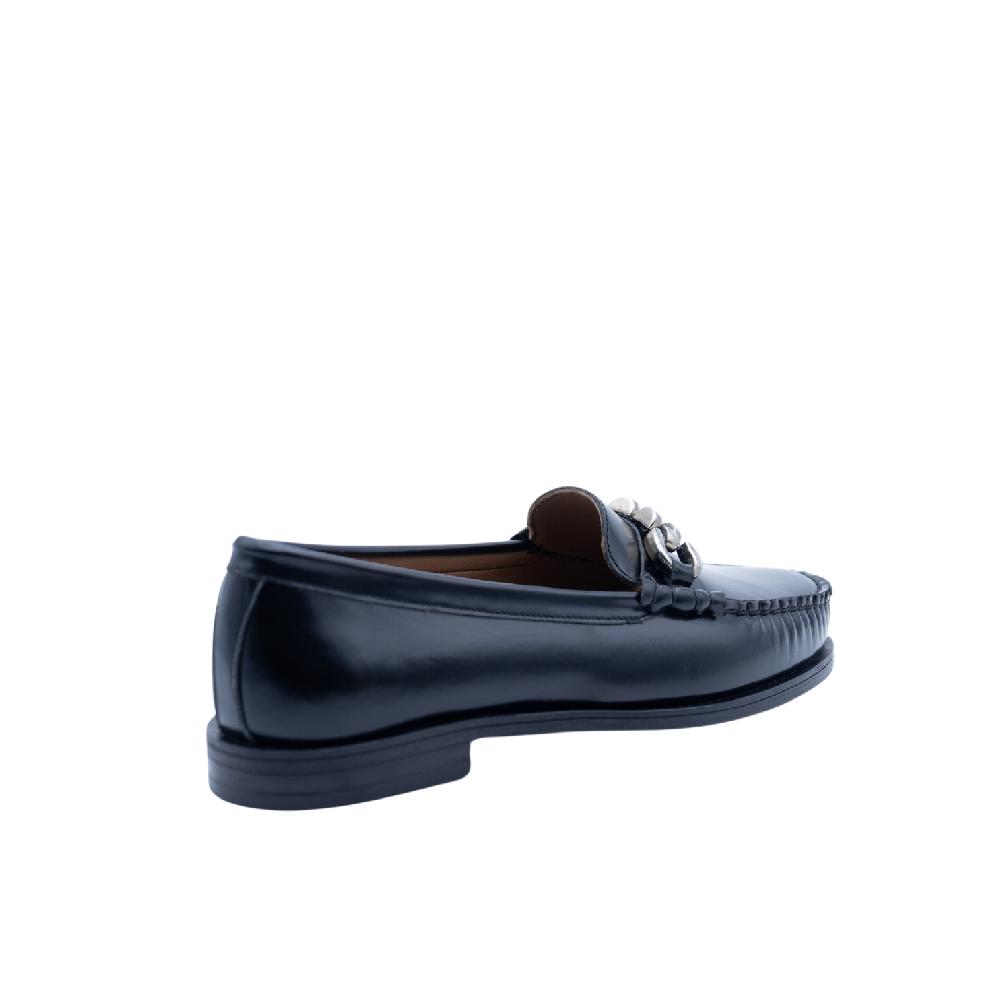 ALBANO Mocassi neri con accessorio Acquista Ora
