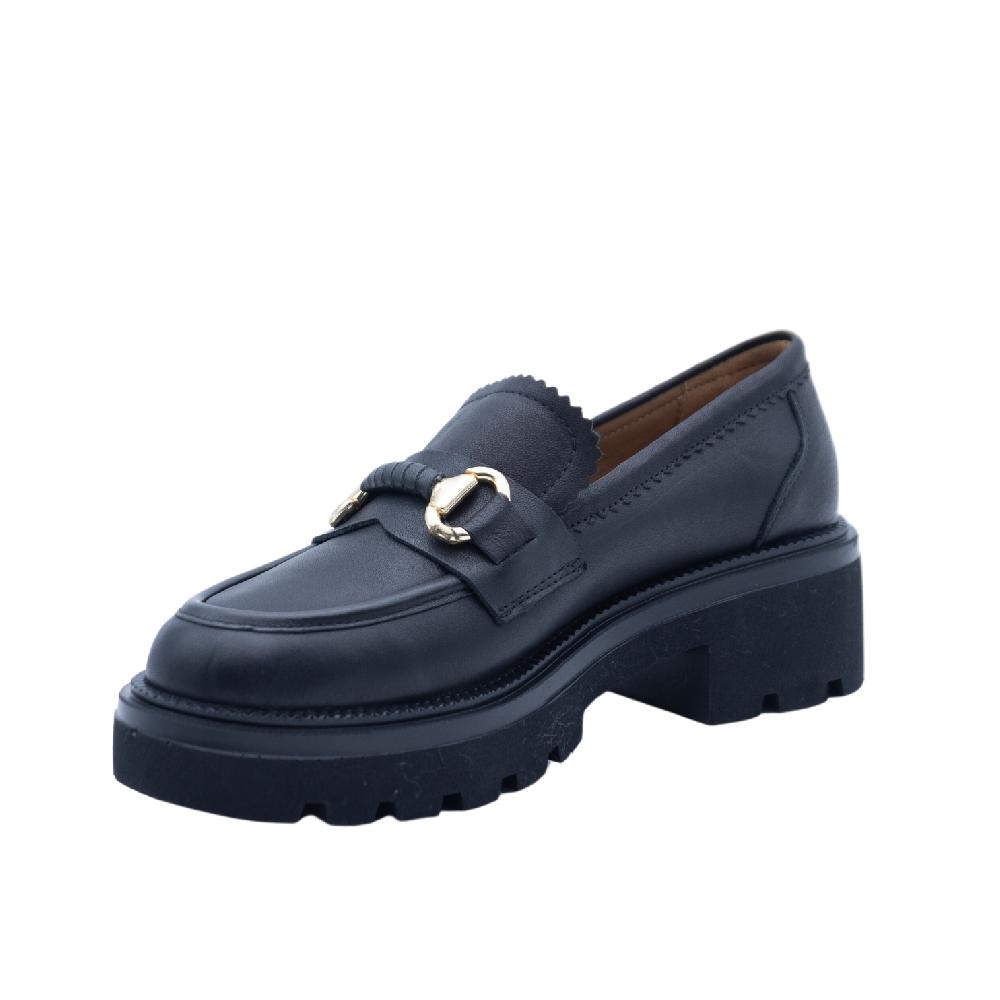 ALBANO Mocassini neri con accessorio Shopping Online