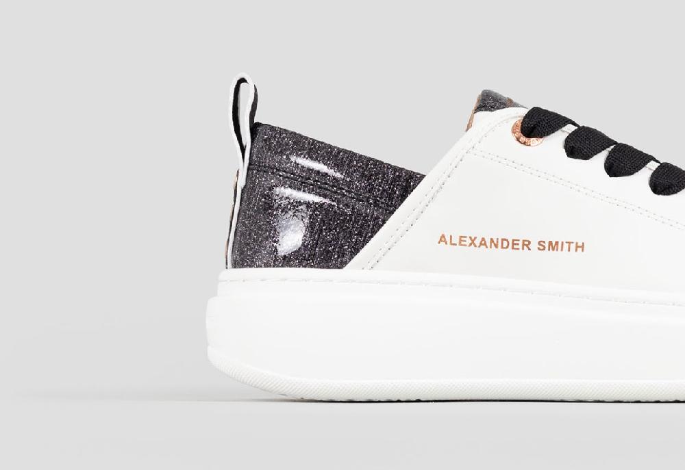 Alexander Smith ECO-WEMBLEY WOMAN WHITE BLACK Negozi Online