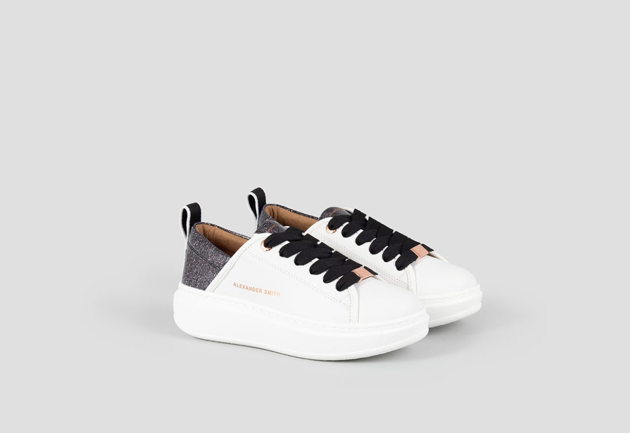 Alexander Smith ECO-WEMBLEY WOMAN WHITE BLACK Negozi Online