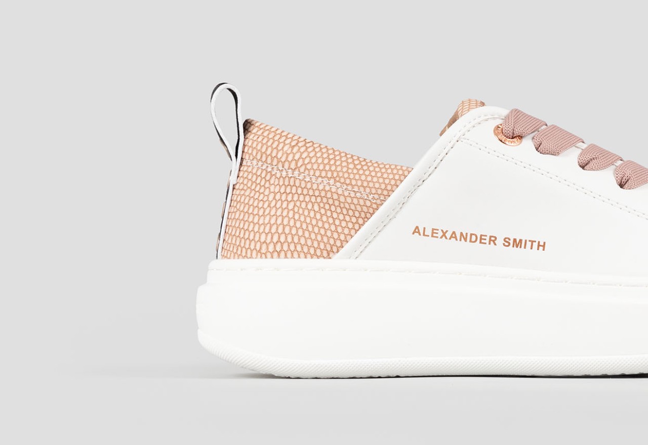Alexander Smith ECO-WEMBLEY WOMAN WHITE DARK ROSE Vendite Flash