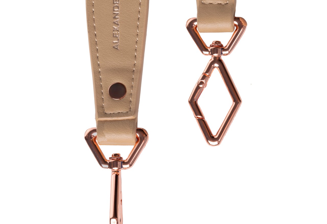 Alexander Smith ELIZABETH MINI - CAMEL - MATELASSÉ Pezzi Unici