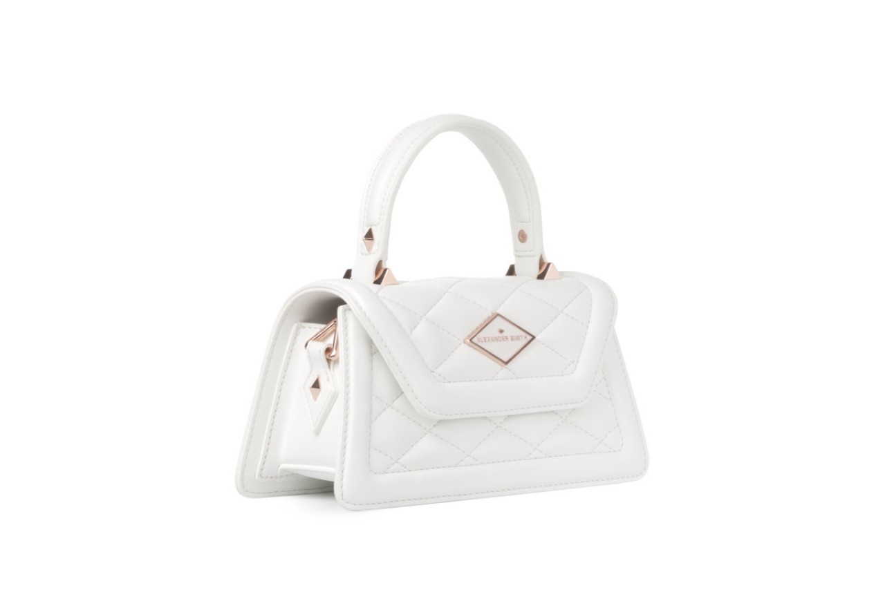 Alexander Smith ELIZABETH MINI - WHITE - MATELASSÉ Qualità Garantita