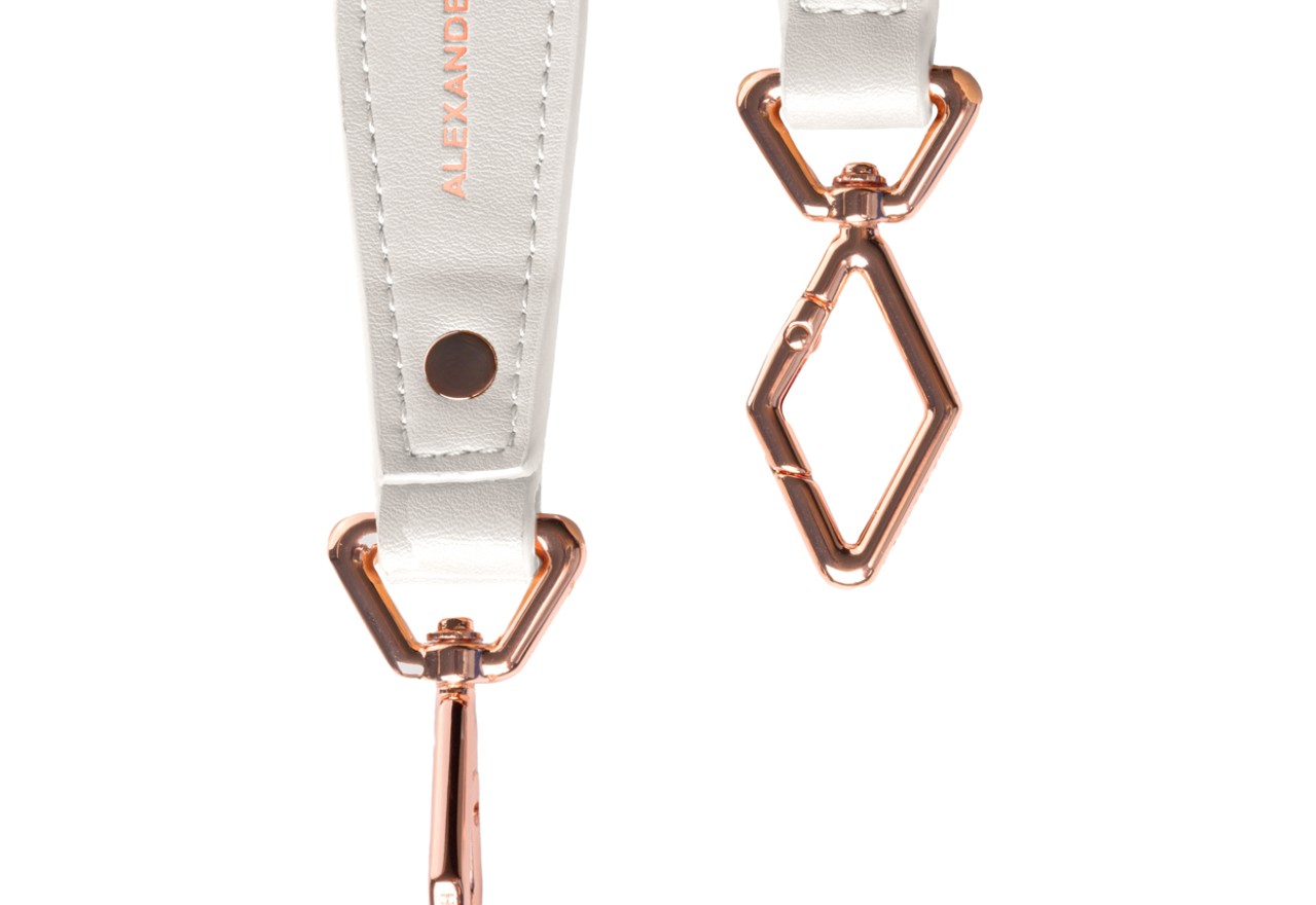 Alexander Smith ELIZABETH MINI - WHITE - MATELASSÉ Qualità Garantita