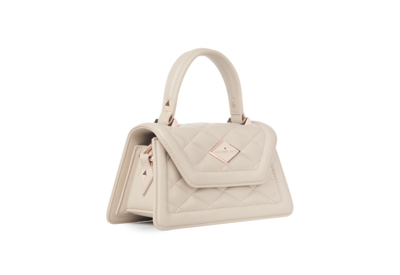 Alexander Smith ELIZABETH MINI - NUDE - MATELASSÉ Negozi Online