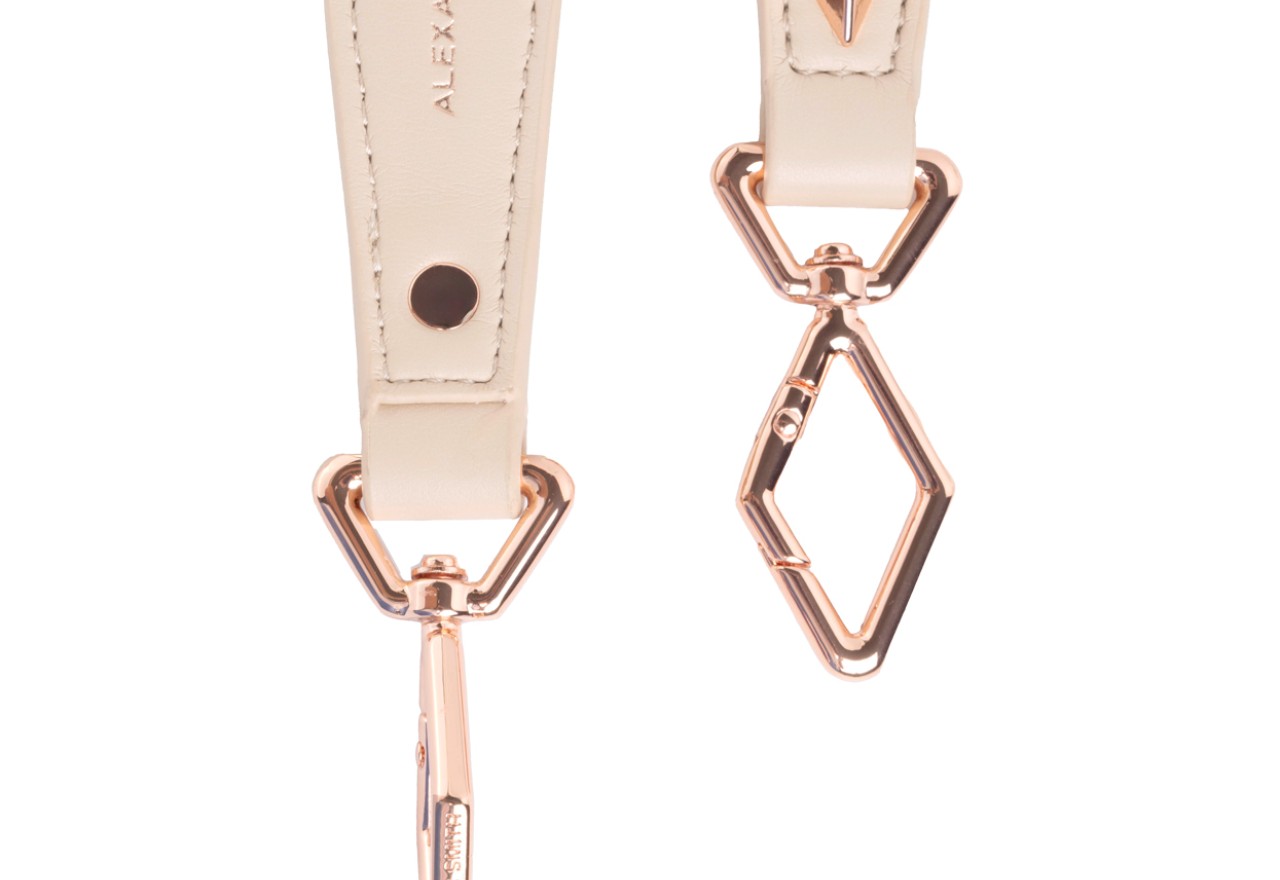 Alexander Smith ELIZABETH MINI - NUDE - MATELASSÉ Negozi Online