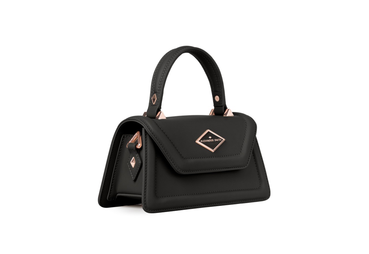 Alexander Smith ELIZABETH MINI - BLACK - LISCIA Consegna Veloce