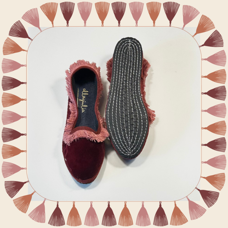 Allagiulia Friù Venezia BORDEAUX Frangia ROSA Promozione Limitata