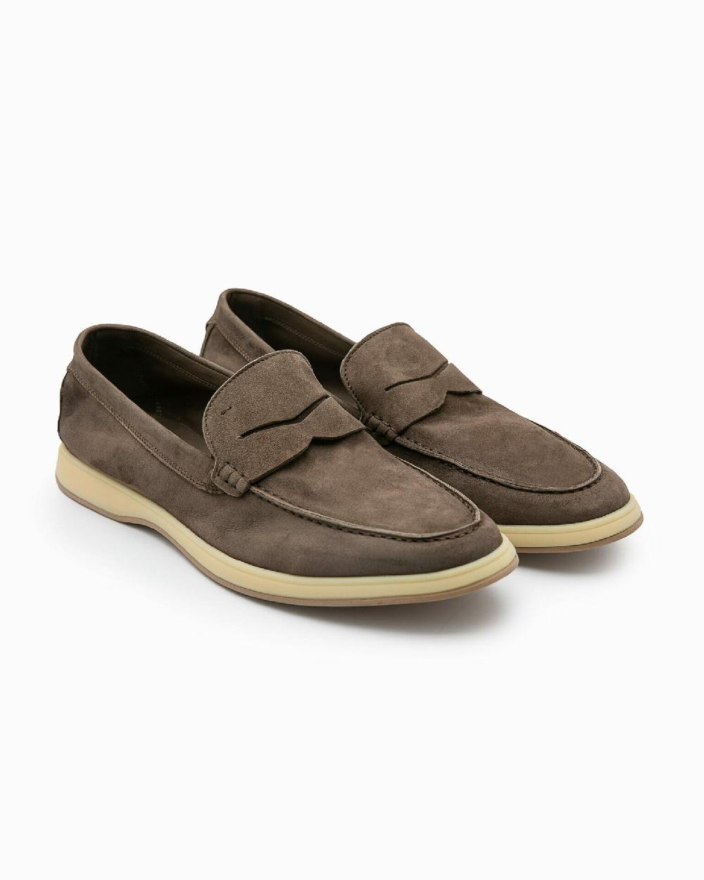 Andrea ventura Mocassino Aquariva 80 in suede azimut Economico