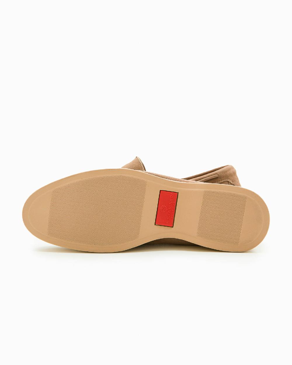 Andrea ventura MOCASSINO AQUARIVA ISEO IN SUEDE MOLE In Vendita