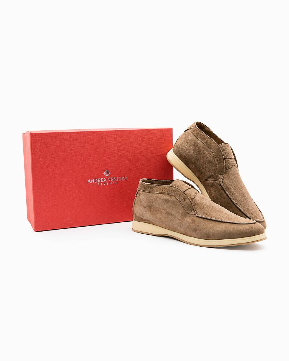 Andrea ventura Polacchino Aquariva Zenit 80 in suede fandango Offerte