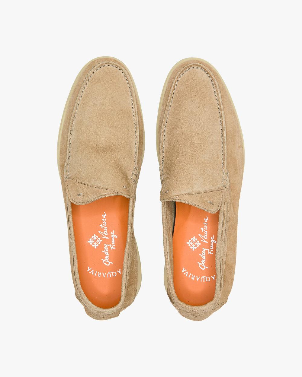 Andrea ventura MOCASSINO AQUARIVA ISEO IN SUEDE PARK AVENUE Online Outlet