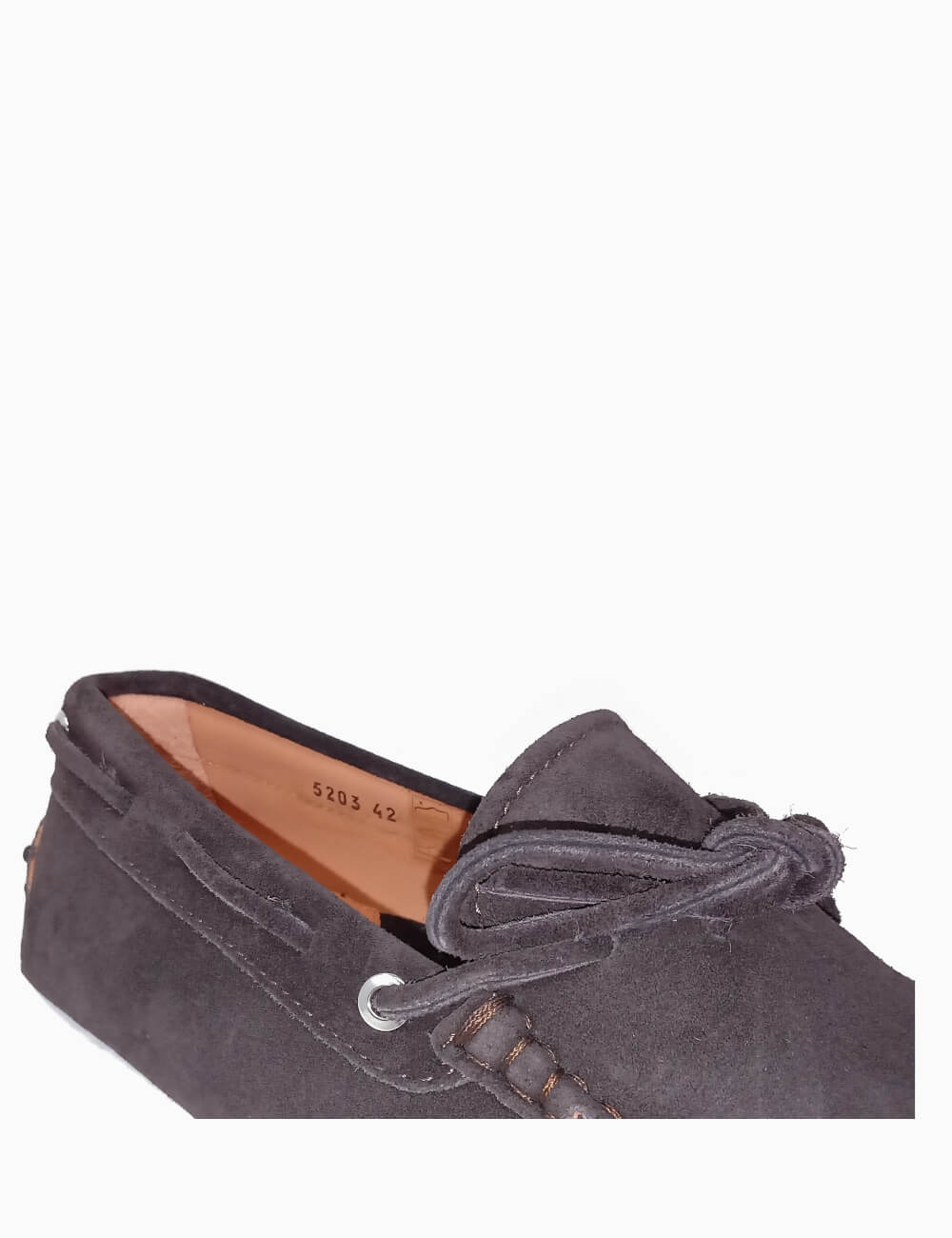 Andrea ventura Mocassino Guida FIOCCO in castorino IDRO color ebano 2025