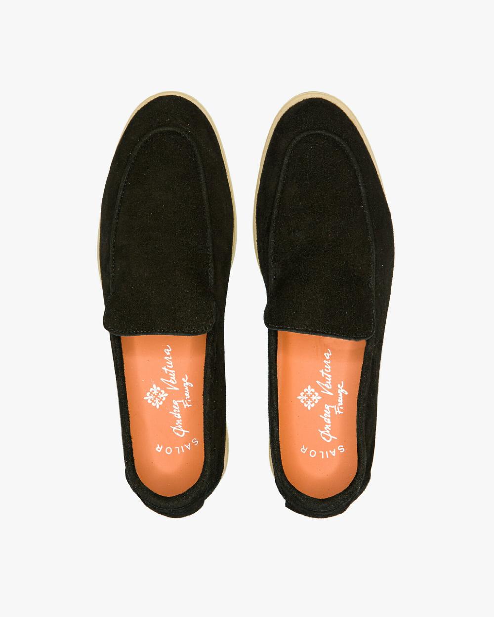 Andrea ventura MOCASSINO DONNA AQ-D COAST IN SUEDE NERO Offerta settimanale