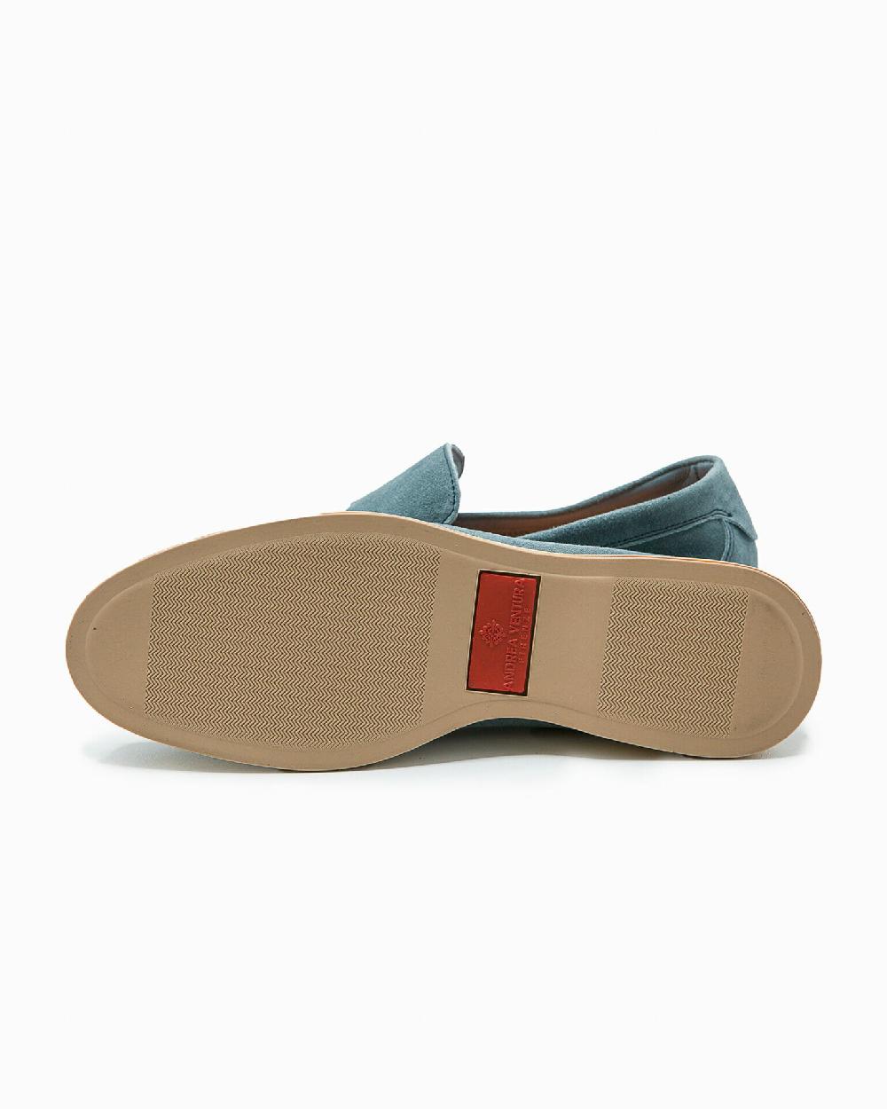Andrea ventura MOCASSINO DONNA AQUARIVA-D 90 IN SUEDE BOY GREY BLUE Ultimi tre giorni
