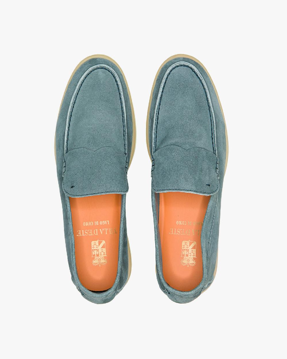 Andrea ventura MOCASSINO DONNA AQUARIVA-D 90 IN SUEDE BOY GREY BLUE Ultimi tre giorni