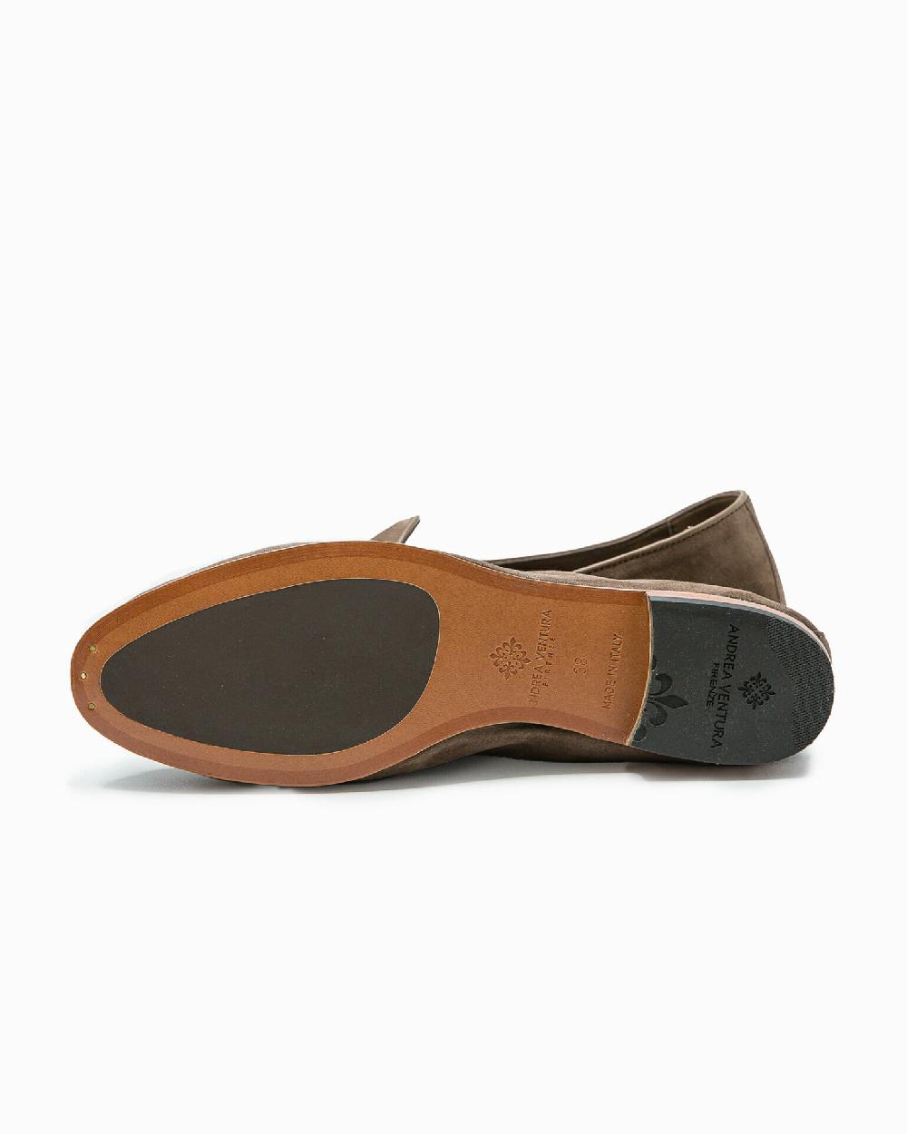 Andrea ventura MOCASSINO DONNA BELGIAN-D LS IN SUEDE BRONZO FANDANGO Latest stili