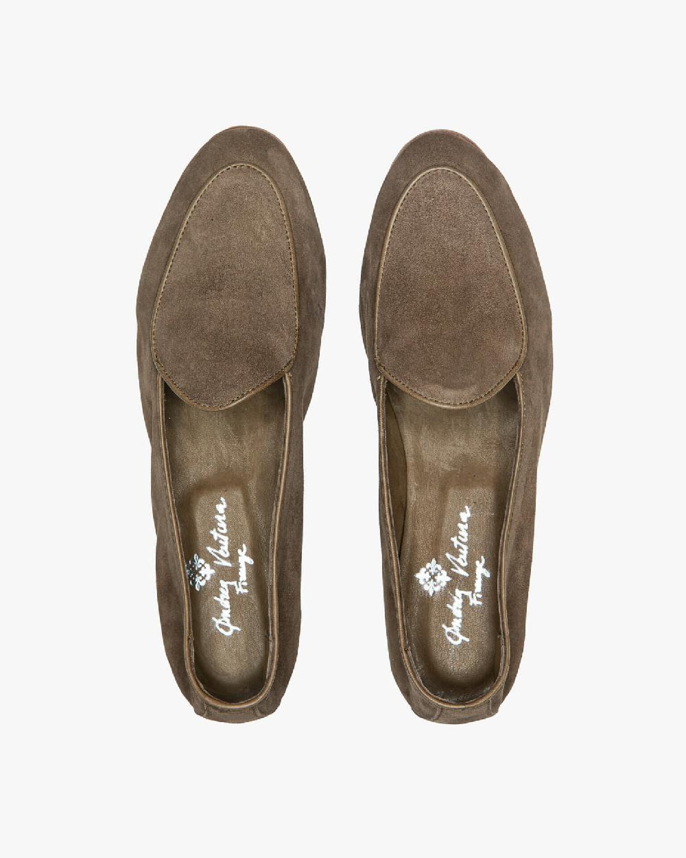 Andrea ventura MOCASSINO DONNA BELGIAN-D LS IN SUEDE BRONZO FANDANGO Latest stili